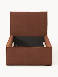 Outlet Cama individual tapizada en tejido bouclé Dream Camas Individuales|Camas Tapizadas