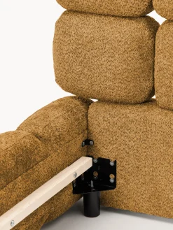 Hot Cama individual tapizada en borreguillo bouclé Tayla Camas Individuales|Camas Tapizadas