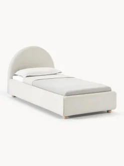 Discount Cama individualde borreguillo Ebba, con espacio de almacenamiento Camas Individuales|Camas Tapizadas
