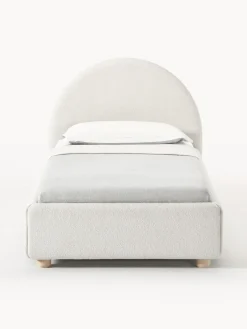 Discount Cama individualde borreguillo Ebba, con espacio de almacenamiento Camas Individuales|Camas Tapizadas