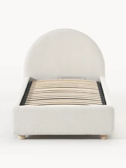 Discount Cama individualde borreguillo Ebba, con espacio de almacenamiento Camas Individuales|Camas Tapizadas