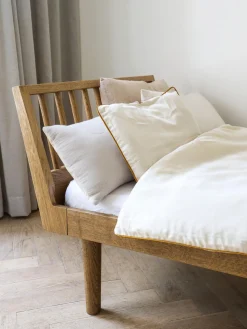 Best Cama infantil artesanal de madera de roble Eli, 90 x 160 cm Niños Camas Infantiles|Camas Infantiles