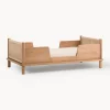 Decoración Infantil|Camas Infantiles>Nobodinoz Cama infantil de madera de roble Latitude, 70 x 140 cm