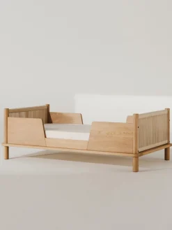 Decoración Infantil|Camas Infantiles>Nobodinoz Cama infantil de madera de roble Latitude, 70 x 140 cm