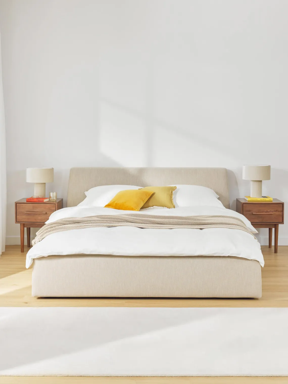 Discount Cama tapizada Cloud Camas Tapizadas|Camas