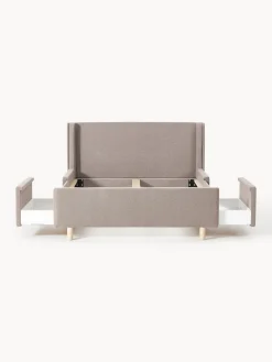 Cama tapizada con espacio de almacenamiento Arche Camas Tapizadas|Camas