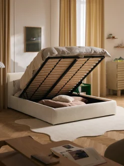 Clearance Cama tapizada con espacio de almacenamiento Cloud Camas Tapizadas|Camas