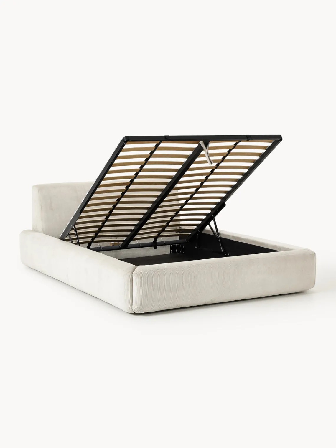 Hot Cama tapizada con espacio de almacenamiento Melva Camas Tapizadas|Camas