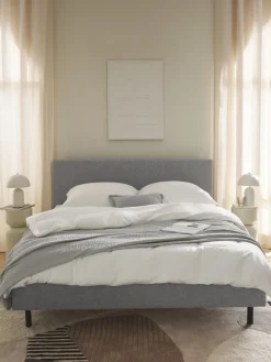 Discount Cama tapizada con patas de madera Giulia Camas Tapizadas|Camas