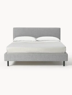 Discount Cama tapizada con patas de madera Giulia Camas Tapizadas|Camas