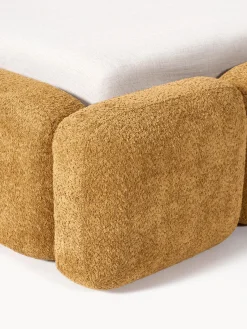 New Cama tapizada de borreguillo bouclé Tayla Camas Tapizadas|Camas