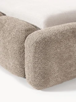 Sale Cama tapizada de borreguillo bouclé Tayla Camas Tapizadas|Camas