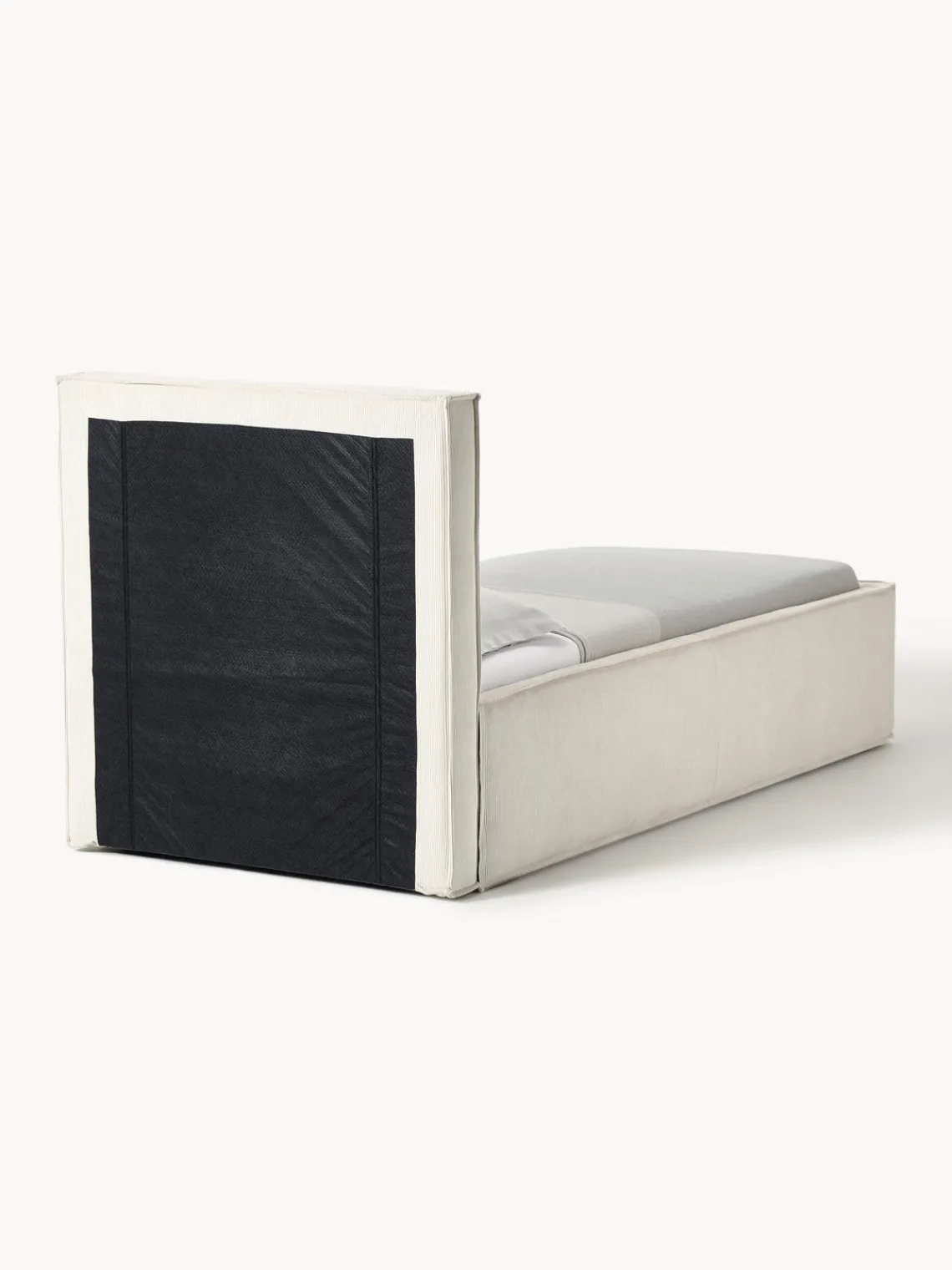 Hot Cama tapizada de pana con espacio de almacenamiento Dream Camas Individuales|Camas Tapizadas