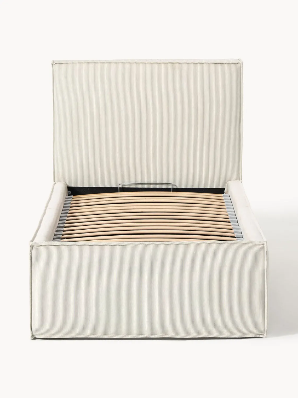 Hot Cama tapizada de pana con espacio de almacenamiento Dream Camas Individuales|Camas Tapizadas