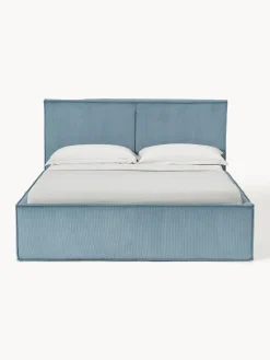 Hot Cama tapizada de pana con espacio de almacenaje Dream Camas Tapizadas|Camas