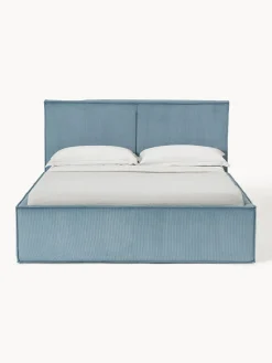 Hot Cama tapizada de pana con espacio de almacenaje Dream Camas Tapizadas|Camas