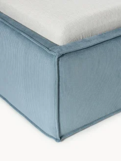 Hot Cama tapizada de pana con espacio de almacenaje Dream Camas Tapizadas|Camas