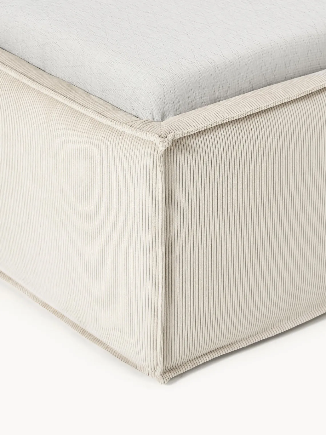 Hot Cama tapizada de pana Dream Camas Individuales|Camas Tapizadas