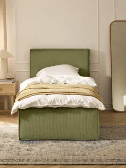 Outlet Cama tapizada de pana Dream Camas Individuales|Camas Tapizadas