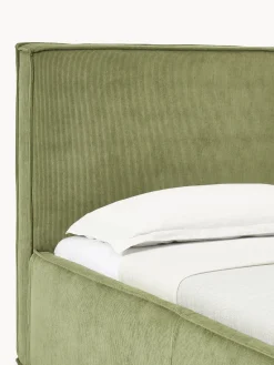 Outlet Cama tapizada de pana Dream Camas Individuales|Camas Tapizadas