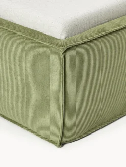 Outlet Cama tapizada de pana Dream Camas Individuales|Camas Tapizadas