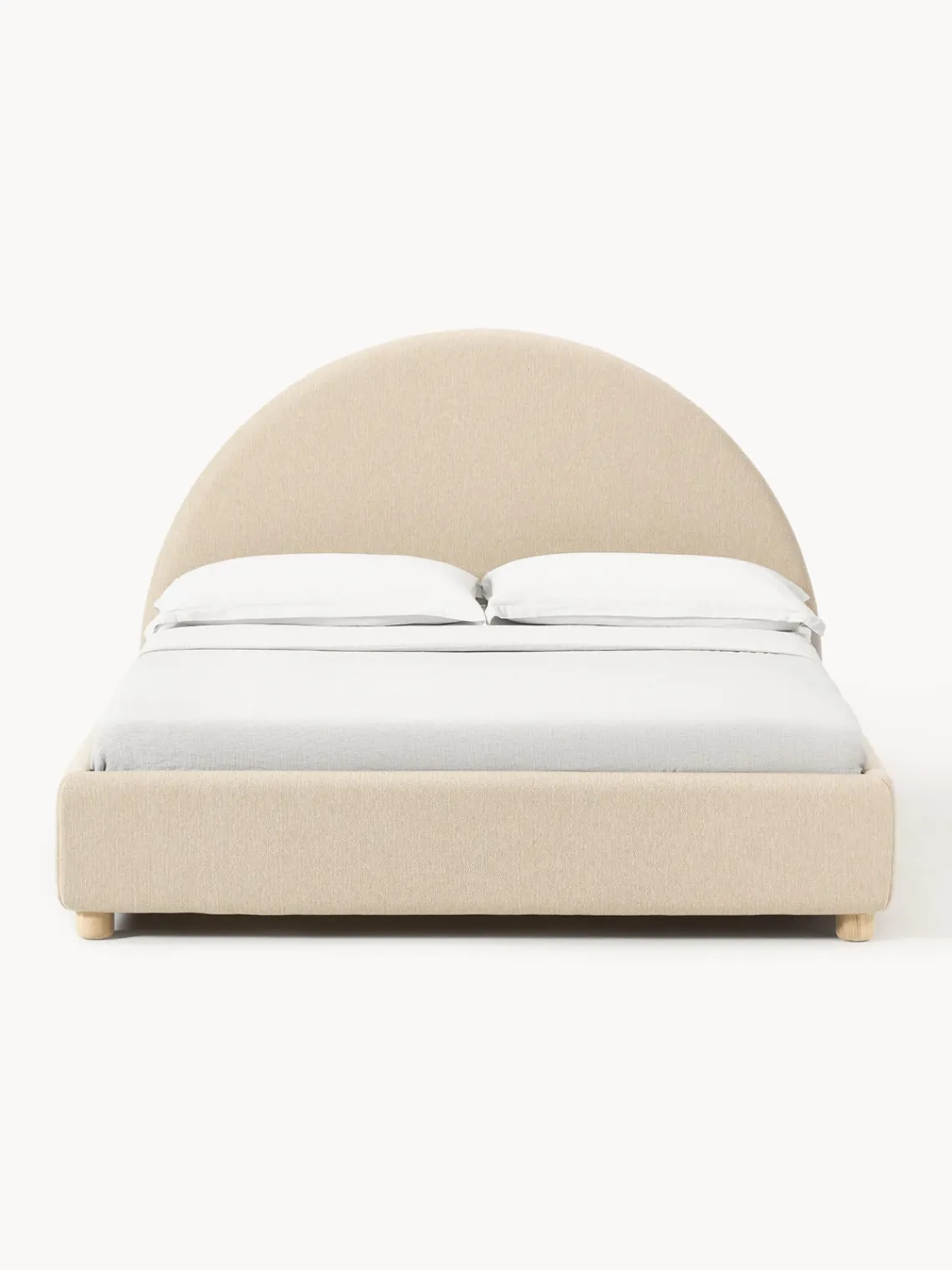 Sale Cama tapizada Ebba, con espacio de almacenamiento Camas Tapizadas|Camas