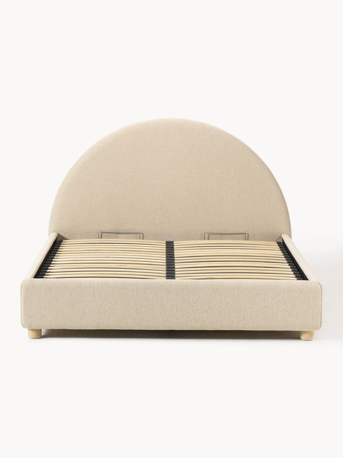 Sale Cama tapizada Ebba, con espacio de almacenamiento Camas Tapizadas|Camas