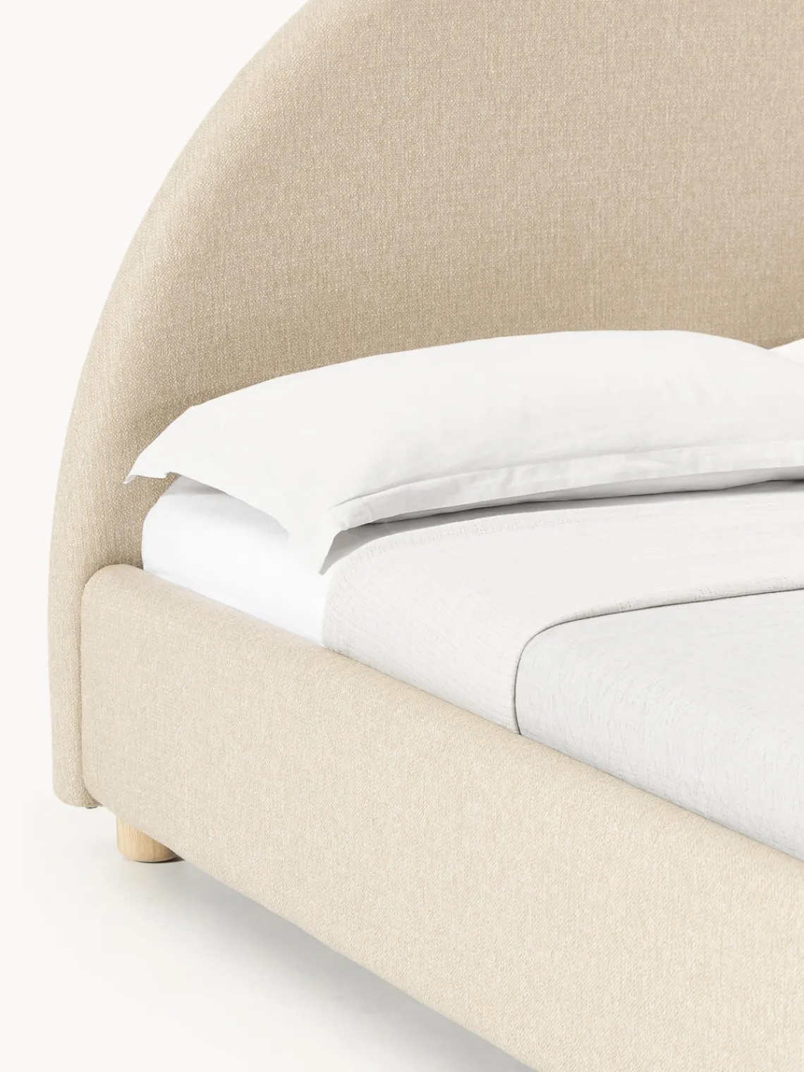 Sale Cama tapizada Ebba, con espacio de almacenamiento Camas Tapizadas|Camas