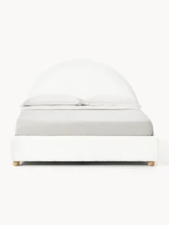 Clearance Cama tapizada en borreguillo Ebba Camas Tapizadas|Camas