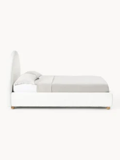 Clearance Cama tapizada en borreguillo Ebba Camas Tapizadas|Camas