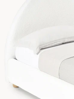 Clearance Cama tapizada en borreguillo Ebba Camas Tapizadas|Camas