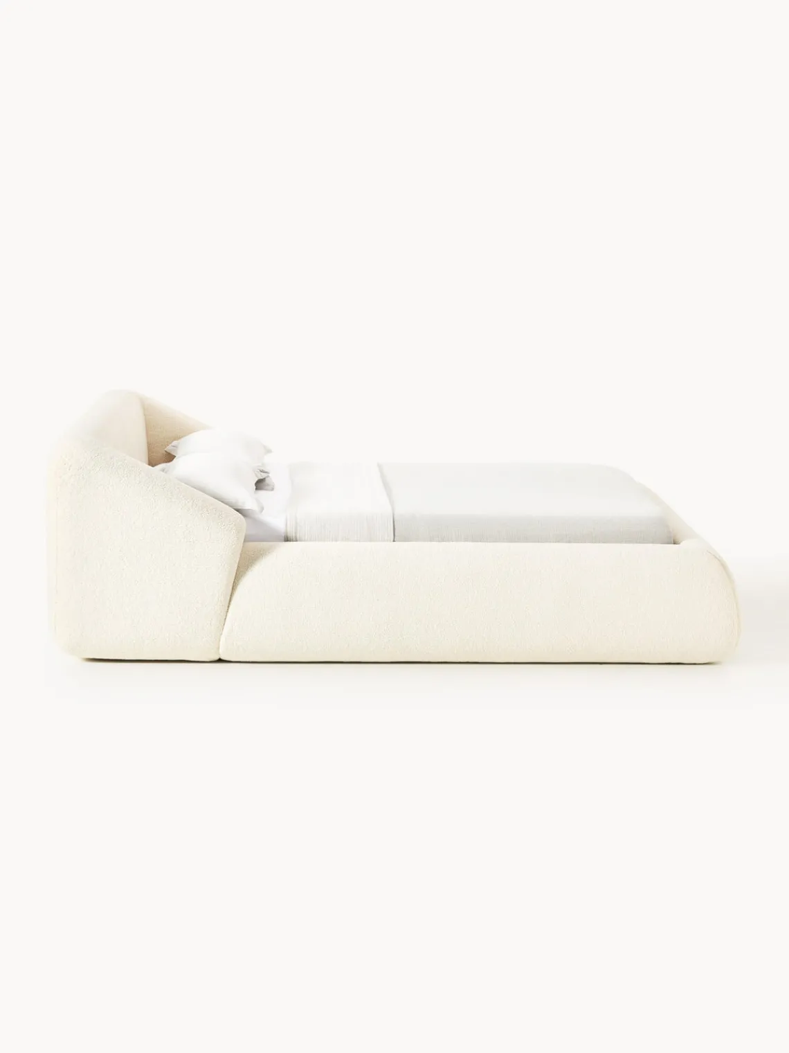 Online Cama tapizada en borreguillo Sofia Camas Tapizadas|Camas