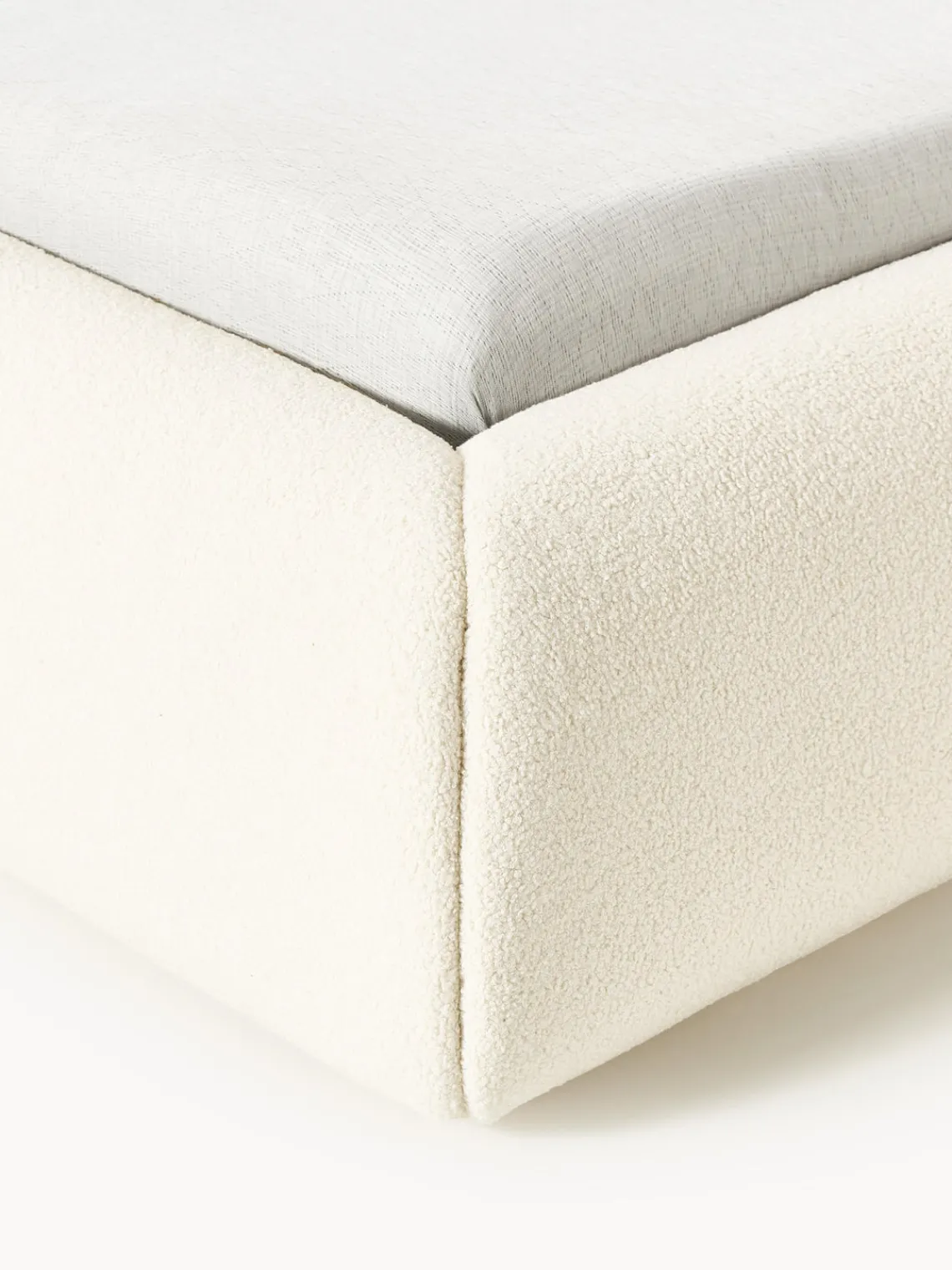 Online Cama tapizada en borreguillo Sofia Camas Tapizadas|Camas