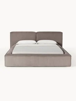 Online Cama tapizada en pana Lennon Camas Tapizadas|Camas
