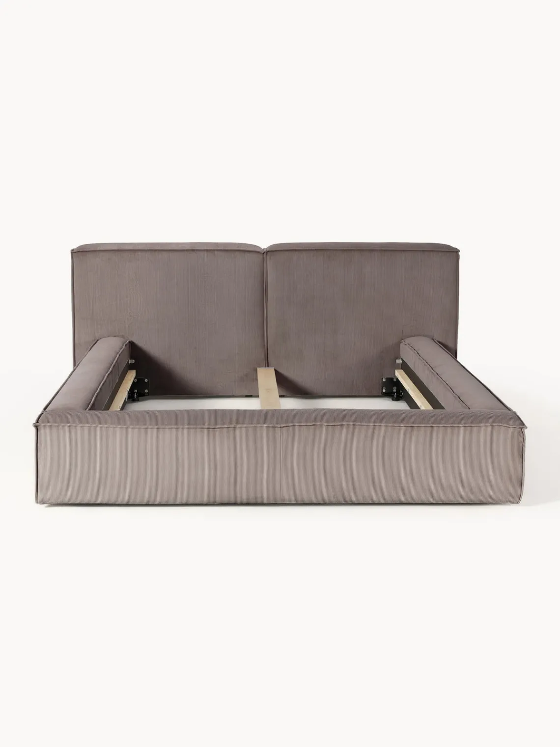 Online Cama tapizada en pana Lennon Camas Tapizadas|Camas