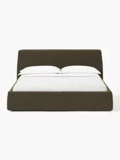 Best Cama tapizada en tejido bouclé Cloud Camas Tapizadas|Camas