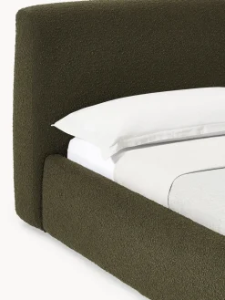 Best Cama tapizada en tejido bouclé Cloud Camas Tapizadas|Camas