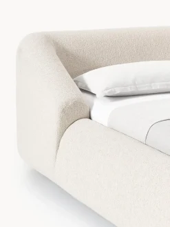 Discount Cama tapizada en tejido bouclé Sofia Camas Tapizadas|Camas