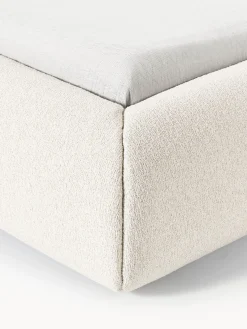 Discount Cama tapizada en tejido bouclé Sofia Camas Tapizadas|Camas