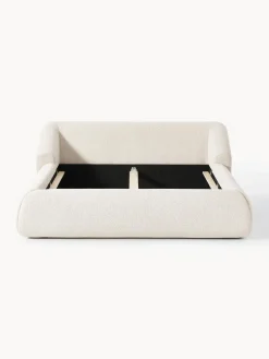 Discount Cama tapizada en tejido bouclé Sofia Camas Tapizadas|Camas