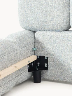 Hot Cama tapizada en tejido bouclé Tayla Camas Tapizadas|Camas