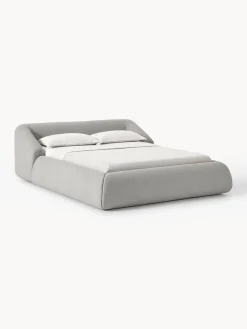 Cama tapizada en tejido bouclé Sofia Camas Tapizadas|Camas
