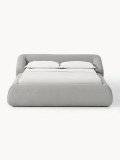 Cama tapizada en tejido bouclé Sofia Camas Tapizadas|Camas