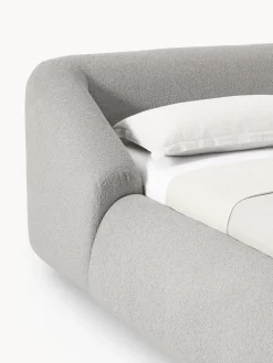 Cama tapizada en tejido bouclé Sofia Camas Tapizadas|Camas