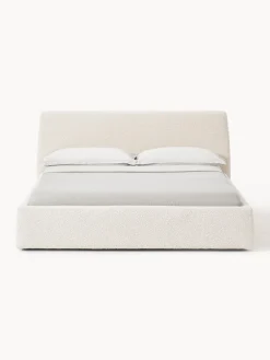 Discount Cama tapizada en tejido bouclé Cloud Camas Tapizadas|Camas