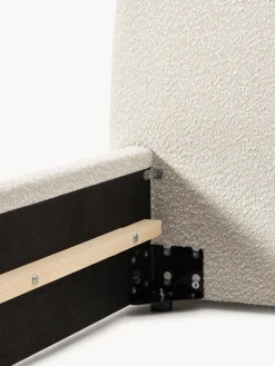 Discount Cama tapizada en tejido bouclé Cloud Camas Tapizadas|Camas