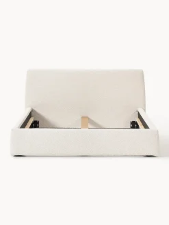 Discount Cama tapizada en tejido bouclé Cloud Camas Tapizadas|Camas