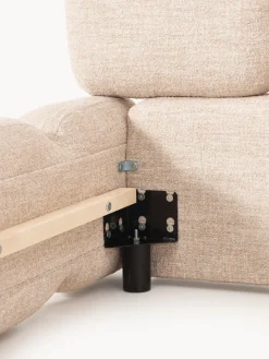 Outlet Cama tapizada en tejido bouclé Tayla Camas Tapizadas|Camas