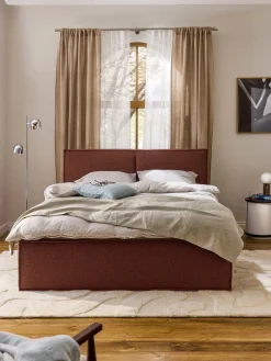 Discount Cama tapizada en tejido bouclé Dream Camas Tapizadas|Camas