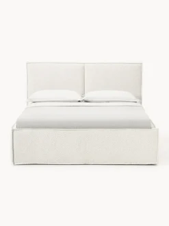 Clearance Cama tapizada en tejido bouclé Dream Camas Tapizadas|Camas